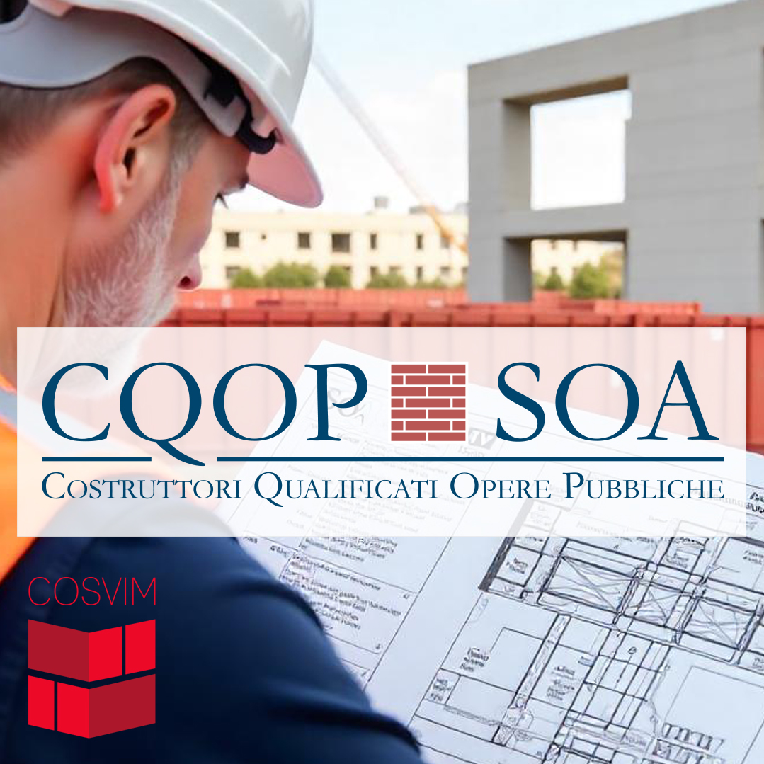 COSVIM  ha ottenuto la certificazione SOA!